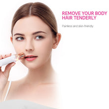Load image into Gallery viewer, K-SKIN KD505 Portable Electric Epilator Painless Facial Body Hair Remover Trimmer Skin-Friendly 3D Floating Blades