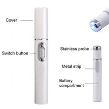 Load image into Gallery viewer, K-SKIN KD-7910 Acne Laser Pen Portable Wrinkle Removal Machine Durable Soft Scar Remover Device Blue Light Therapy Pen