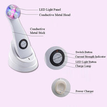 Load image into Gallery viewer, K-SKIN KD-9900 Photon Face  Care Tool Lifting Tightening Ionic Rejuvenation Face Massager Anti-Aging Beauty Instrument