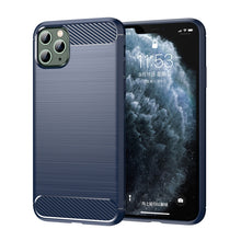 Load image into Gallery viewer, Brushed Texture Carbon Fiber TPU Case for iPhone XI 2019, For iPhone 11 Pro