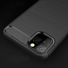 Load image into Gallery viewer, Brushed Texture Carbon Fiber TPU Case for  iPhone XI Max 2019, For iPhone 11 Pro Max