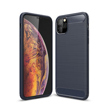 Load image into Gallery viewer, Brushed Texture Carbon Fiber TPU Case for  iPhone XI Max 2019, For iPhone 11 Pro Max