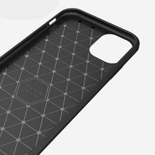 Load image into Gallery viewer, Brushed Texture Carbon Fiber TPU Case for iPhone XIR 2019, For iPhone 11
