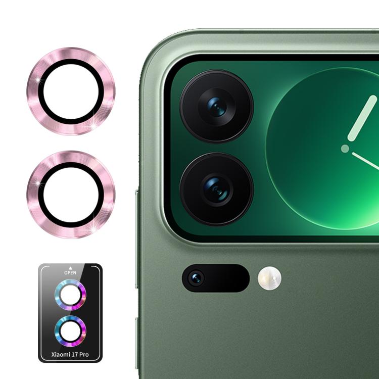 ENKAY Hat-Prince 9H Rear Camera Lens Aluminium Alloy Tempered Glass Film, For Redmi K90 Pro Max, For Xiaomi 17 Pro Max, For Redmi Note 15 5G Global 164mm, For Xiaomi 17 Pro, For Xiaomi 17