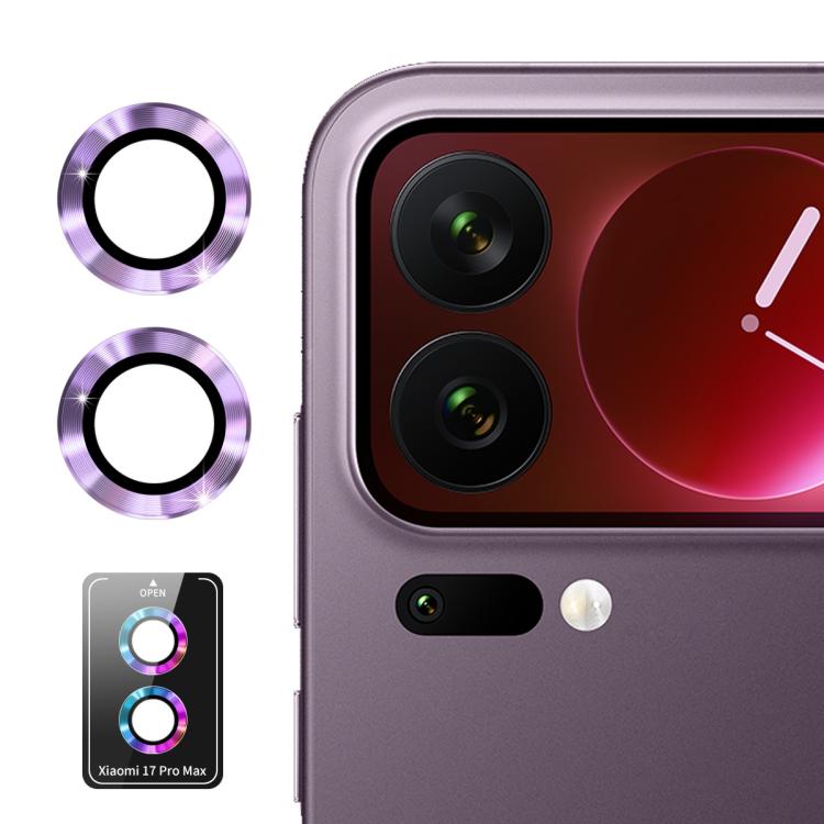 ENKAY Hat-Prince 9H Rear Camera Lens Aluminium Alloy Tempered Glass Film, For Redmi K90 Pro Max, For Xiaomi 17 Pro Max, For Redmi Note 15 5G Global 164mm, For Xiaomi 17 Pro, For Xiaomi 17