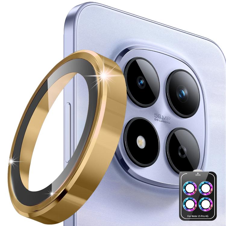 ENKAY Hat-Prince 9H Rear Camera Lens Aluminium Alloy Tempered Glass Film, For Xiaomi 17 Pro Max, For Redmi Note 15 5G Global 164mm, For Xiaomi 17 Pro, For Xiaomi 17, For Redmi Note 15 Pro / 15 Pro+ 5G Global, For Redmi Note 15 Pro 4G Global 163.2mm
