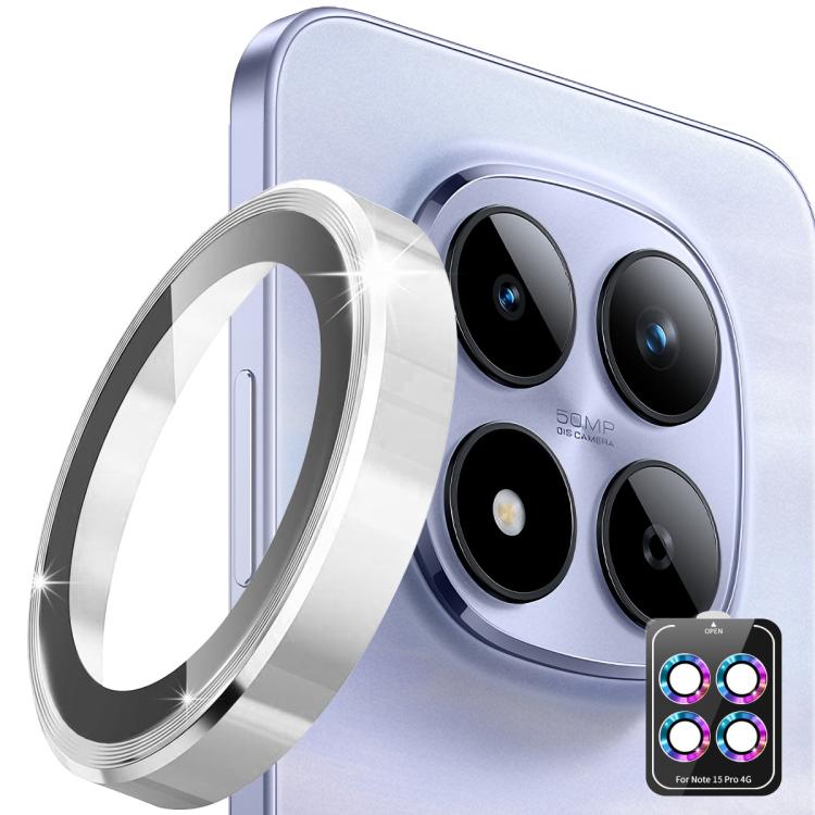 ENKAY Hat-Prince 9H Rear Camera Lens Aluminium Alloy Tempered Glass Film, For Xiaomi 17 Pro Max, For Redmi Note 15 5G Global 164mm, For Xiaomi 17 Pro, For Xiaomi 17, For Redmi Note 15 Pro / 15 Pro+ 5G Global, For Redmi Note 15 Pro 4G Global 163.2mm