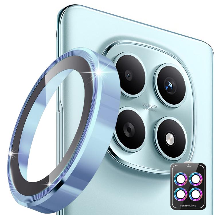 ENKAY Hat-Prince 9H Rear Camera Lens Aluminium Alloy Tempered Glass Film, For Redmi Note 17 Pro 5G Global 163mm, For Xiaomi Poco F8 Ultra, For Redmi Note 15 4G Global 164mm, For Xiaomi Poco F8 Pro, For Redmi K90, For Redmi K90 Pro Max