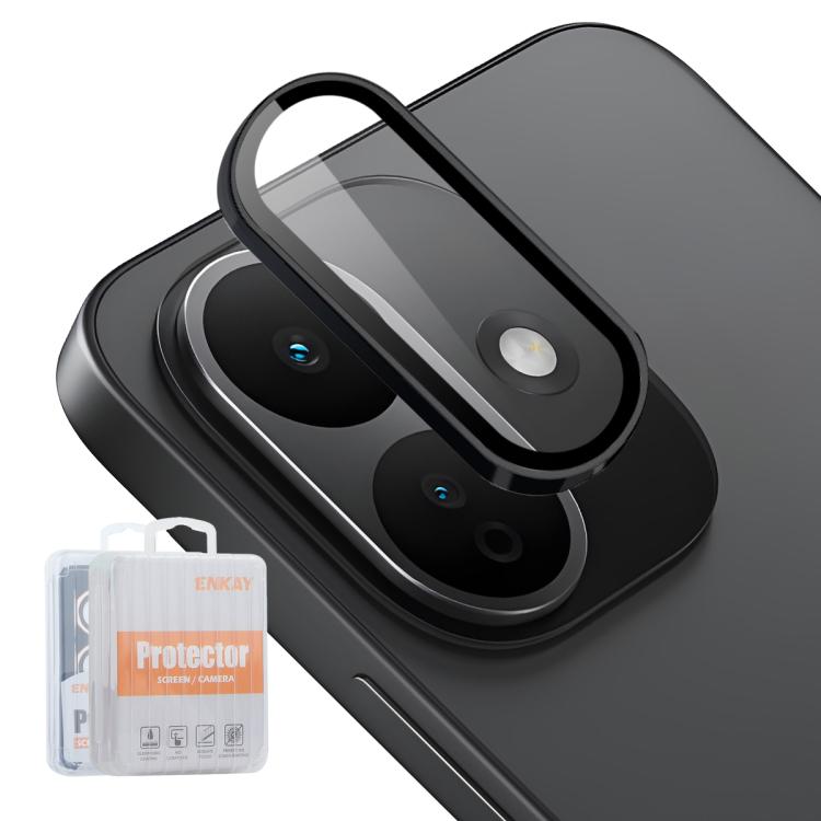 ENKAY Hat-Prince 9H Rear Camera Lens Aluminium Alloy Tempered Glass Film, For Redmi Note 17 Pro 5G Global 163mm, For Xiaomi Poco F8 Ultra, For Redmi Note 15 4G Global 164mm, For Xiaomi Poco F8 Pro, For Redmi K90, For Redmi K90 Pro Max