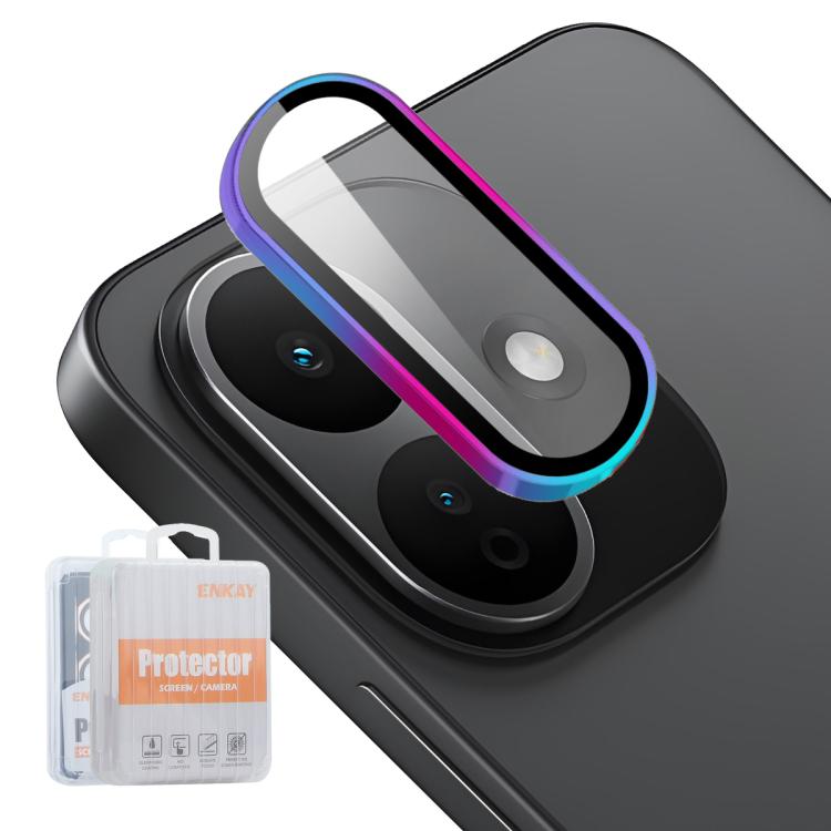 ENKAY Hat-Prince 9H Rear Camera Lens Aluminium Alloy Tempered Glass Film, For Redmi Note 17 Pro 5G Global 163mm, For Xiaomi Poco F8 Ultra, For Redmi Note 15 4G Global 164mm, For Xiaomi Poco F8 Pro, For Redmi K90, For Redmi K90 Pro Max