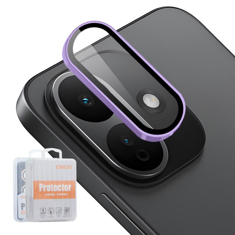 ENKAY Hat-Prince 9H Rear Camera Lens Aluminium Alloy Tempered Glass Film, For Redmi Note 17 Pro 5G Global 163mm, For Xiaomi Poco F8 Ultra, For Redmi Note 15 4G Global 164mm, For Xiaomi Poco F8 Pro, For Redmi K90, For Redmi K90 Pro Max