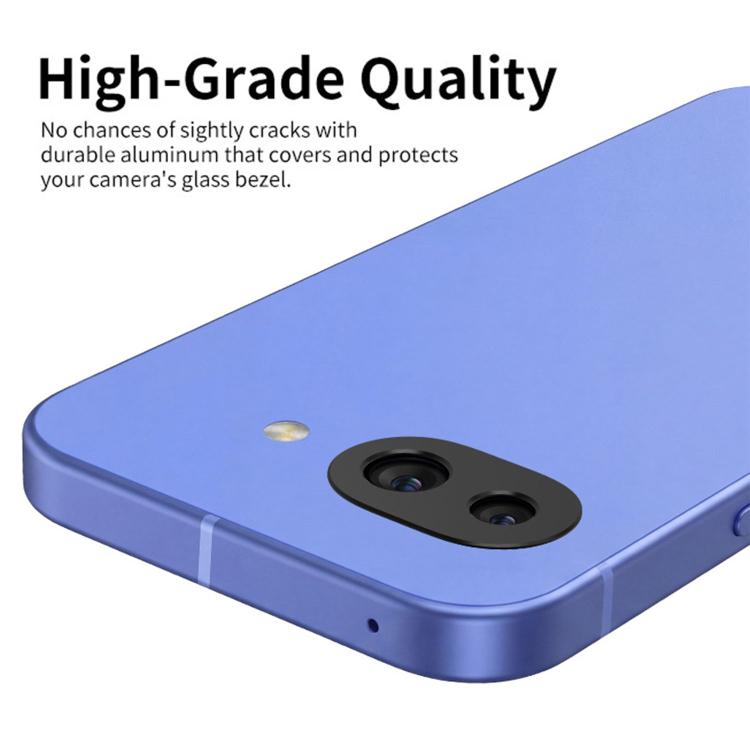 Kalebol Metal Hollow Lens Protection Ring, For Google Pixel 10a, For Google Pixel 10 Pro Fold, For Google Pixel 10 Pro XL, For Google Pixel 10 Pro, For Google Pixel 10, For Google Pixel 9 Pro XL, For Google Pixel 9 Pro, For Google Pixel 9