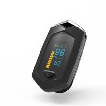 Load image into Gallery viewer, Portable Pulsioximetro Finger spo2 Pulse oxymeter blood oxygen monitor saturatiemeter (Orange)