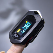 Load image into Gallery viewer, Portable Pulsioximetro Finger spo2 Pulse oxymeter blood oxygen monitor saturatiemeter (Orange)