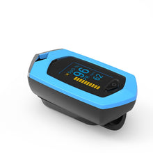 Load image into Gallery viewer, Portable Pulsioximetro Finger spo2 Pulse oxymeter blood oxygen monitor saturatiemeter (Orange)