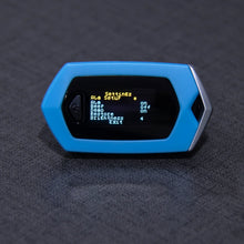 Load image into Gallery viewer, Portable Pulsioximetro Finger spo2 Pulse oxymeter blood oxygen monitor saturatiemeter (Orange)