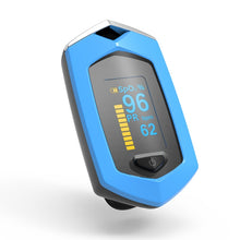 Load image into Gallery viewer, Portable Pulsioximetro Finger spo2 Pulse oxymeter blood oxygen monitor saturatiemeter (Orange)