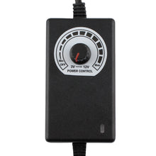 Load image into Gallery viewer, 12V Adjustable Power Supply Adapter AC DC 3V - 12V 2A 24W Universal Charger Voltage Regulator Driver, US Plug, EU Plug