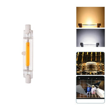 Load image into Gallery viewer, R7S 5W COB LED Lamp Bulb Glass Tube for Replace Halogen Light Spot Light,Lamp Length: 78mm, 220v, 110v
