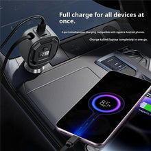 Load image into Gallery viewer, GE10 PD 65W Fast Charging Adapter Voltage Display Car Charger with Retractable Cable, GE10