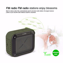Load image into Gallery viewer, W-KING S7 Mini Wireless Waterproof Loudspeaker With TF/FM/AUX/NFC Bluetooth Bike Speaker, black, Orange, blue, Army Green