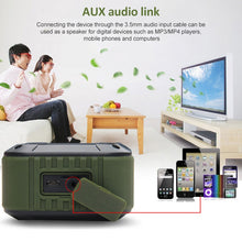 Load image into Gallery viewer, W-KING S7 Mini Wireless Waterproof Loudspeaker With TF/FM/AUX/NFC Bluetooth Bike Speaker, black, Orange, blue, Army Green