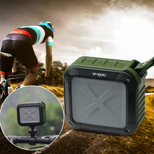 Load image into Gallery viewer, W-KING S7 Mini Wireless Waterproof Loudspeaker With TF/FM/AUX/NFC Bluetooth Bike Speaker, black, Orange, blue, Army Green