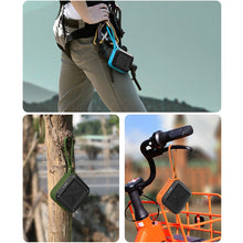 Load image into Gallery viewer, W-KING S7 Mini Wireless Waterproof Loudspeaker With TF/FM/AUX/NFC Bluetooth Bike Speaker, black, Orange, blue, Army Green
