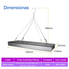 Load image into Gallery viewer, 25W 75LEDs Full Spectrum Plant Lighting Fitolampy For Plants Flowers Seedling Cultivation Growing Lamps LED Grow Light  AC85-265V, US, EU