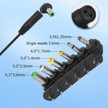 Load image into Gallery viewer, Voltage Adjustable universal power adapter 110 220V to 12V 3V 4.5V 6V 7.5V 9V AC DC adapter 3A Max 12 Volt power supply adaptor, US, EU