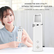 Load image into Gallery viewer, K-SKIN KD-8023Ultrasonic Blackhead Acne Removal Pore Cleaner Facial Skin Care Scrubber Exfoliating Pore Cleaner, KD-8023