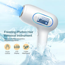 Load image into Gallery viewer, K_SKIN KD506A Epilator Household Freezing Photon Hair Removal Instrument 5 Levels of Light Intensity for Cheek Armpit Leg Back