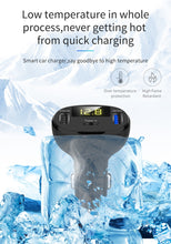Load image into Gallery viewer, C02 Car Power Adapter in-car Phone Charger Type-C Fast Charger QC3.0 Dual USB Ports DC5V 2.4A 12V 24V Cigarette Lighter Power Supply, C02