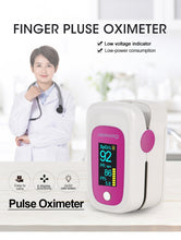 Load image into Gallery viewer, M160 Finger Pulse Oximeter Medical Special, M160 (Blue), M160 (Gray), M160 (Rose Red)