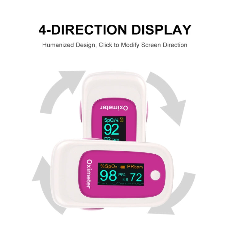 M160 Finger Pulse Oximeter Medical Special, M160 (Blue), M160 (Gray), M160 (Rose Red)
