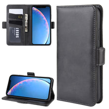 Load image into Gallery viewer, Wallet Stand Leather Cell Phone Case for iPhone XIR (2019)，with Wallet &amp; Holder &amp; Card Slots, For iPhone 11