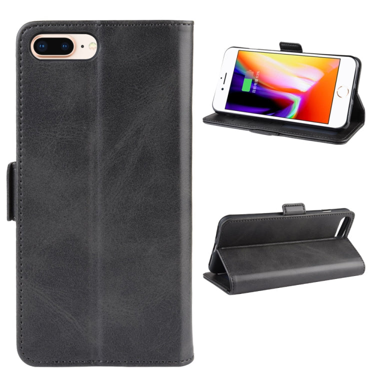 Wallet Stand Leather Cell Phone Case for iPhone 8 Plus / 7 Plus，with Wallet & Holder & Card Slots, For iPhone 8 Plus