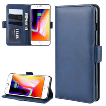 Load image into Gallery viewer, Wallet Stand Leather Cell Phone Case for iPhone 8 Plus / 7 Plus，with Wallet &amp; Holder &amp; Card Slots, For iPhone 8 Plus
