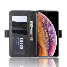 Load image into Gallery viewer, Wallet Stand Leather Cell Phone Case for iPhone XS MAX，with Wallet &amp; Holder &amp; Card Slots, For iPhone XS Max