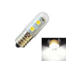 Load image into Gallery viewer, E14 screw light LED refrigerator light bulb 1W 220V AC 7 light SMD 5050 ampere LED light refrigerator home, Warm White, Cool White