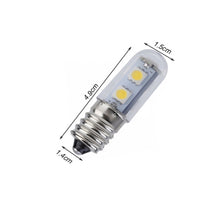 Load image into Gallery viewer, E14 screw light LED refrigerator light bulb 1W 220V AC 7 light SMD 5050 ampere LED light refrigerator home, Warm White, Cool White