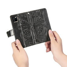 Load image into Gallery viewer, Butterfly Love Flowers Embossing Horizontal Flip Leather Case For  iPhone XI（2019）with Holder &amp; Card Slots &amp; Wallet &amp; Lanyard, For iPhone 11 Pro