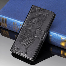 Load image into Gallery viewer, Butterfly Love Flowers Embossing Horizontal Flip Leather Case For  iPhone XI（2019）with Holder &amp; Card Slots &amp; Wallet &amp; Lanyard, For iPhone 11 Pro