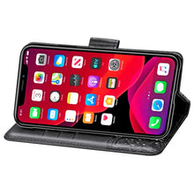 Load image into Gallery viewer, Butterfly Love Flowers Embossing Horizontal Flip Leather Case For  iPhone XI（2019）with Holder &amp; Card Slots &amp; Wallet &amp; Lanyard, For iPhone 11 Pro