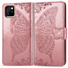 Load image into Gallery viewer, Butterfly Love Flowers Embossing Horizontal Flip Leather Case For  iPhone XI（2019）with Holder &amp; Card Slots &amp; Wallet &amp; Lanyard, For iPhone 11 Pro