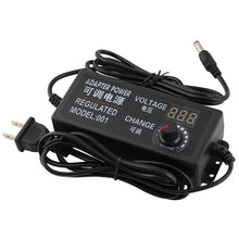 Load image into Gallery viewer, AC To DC Adjustable Voltage Power Adapter Universal Power Supply Display Screen Power Switching Charger, US 3-12-5A, EU 3-12-5A, US 3-24V-2A, EU 3-24V-2A, US 9-24V-3A, EU 9-24V-3A