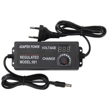 Load image into Gallery viewer, AC To DC Adjustable Voltage Power Adapter Universal Power Supply Display Screen Power Switching Charger, US 3-12-5A, EU 3-12-5A, US 3-24V-2A, EU 3-24V-2A, US 9-24V-3A, EU 9-24V-3A