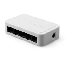 Load image into Gallery viewer, 5Port 10/100Mbps Fast Ethernet Switch, 5 Ports White