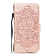 Load image into Gallery viewer, Mandala Embossing Pattern Horizontal Flip Leather Case for iPhone XIR（2019）, with Holder &amp; Card Slots &amp; Wallet &amp; Photo Frame &amp; Lanyard, For iPhone 11