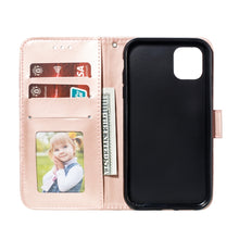 Load image into Gallery viewer, Mandala Embossing Pattern Horizontal Flip Leather Case for iPhone XIR（2019）, with Holder &amp; Card Slots &amp; Wallet &amp; Photo Frame &amp; Lanyard, For iPhone 11